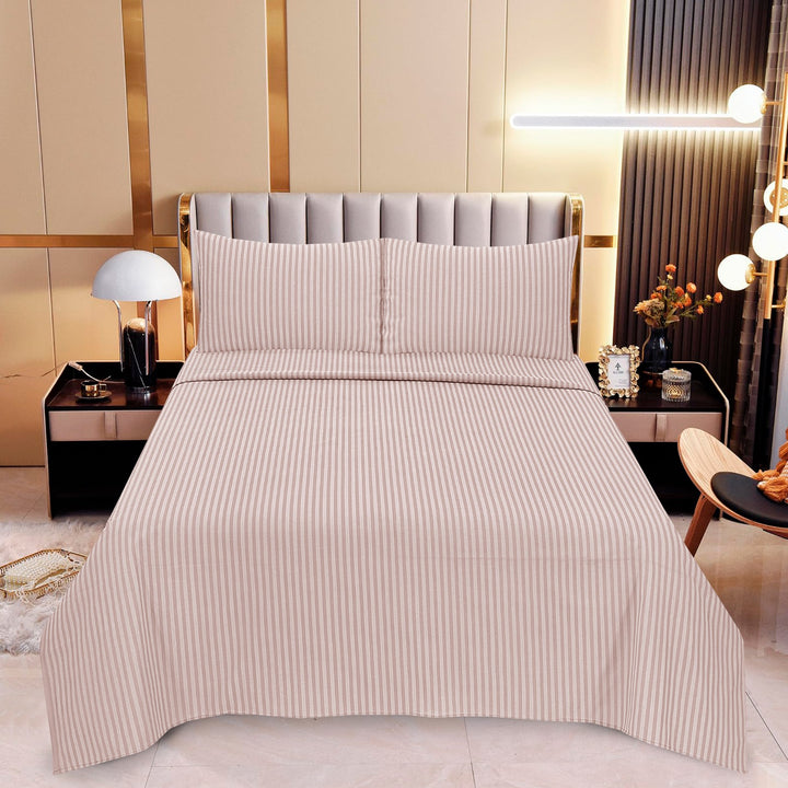 Champagne Stripped - Cotton