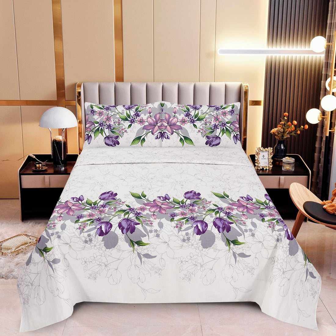 Lavender Beige - Cotton