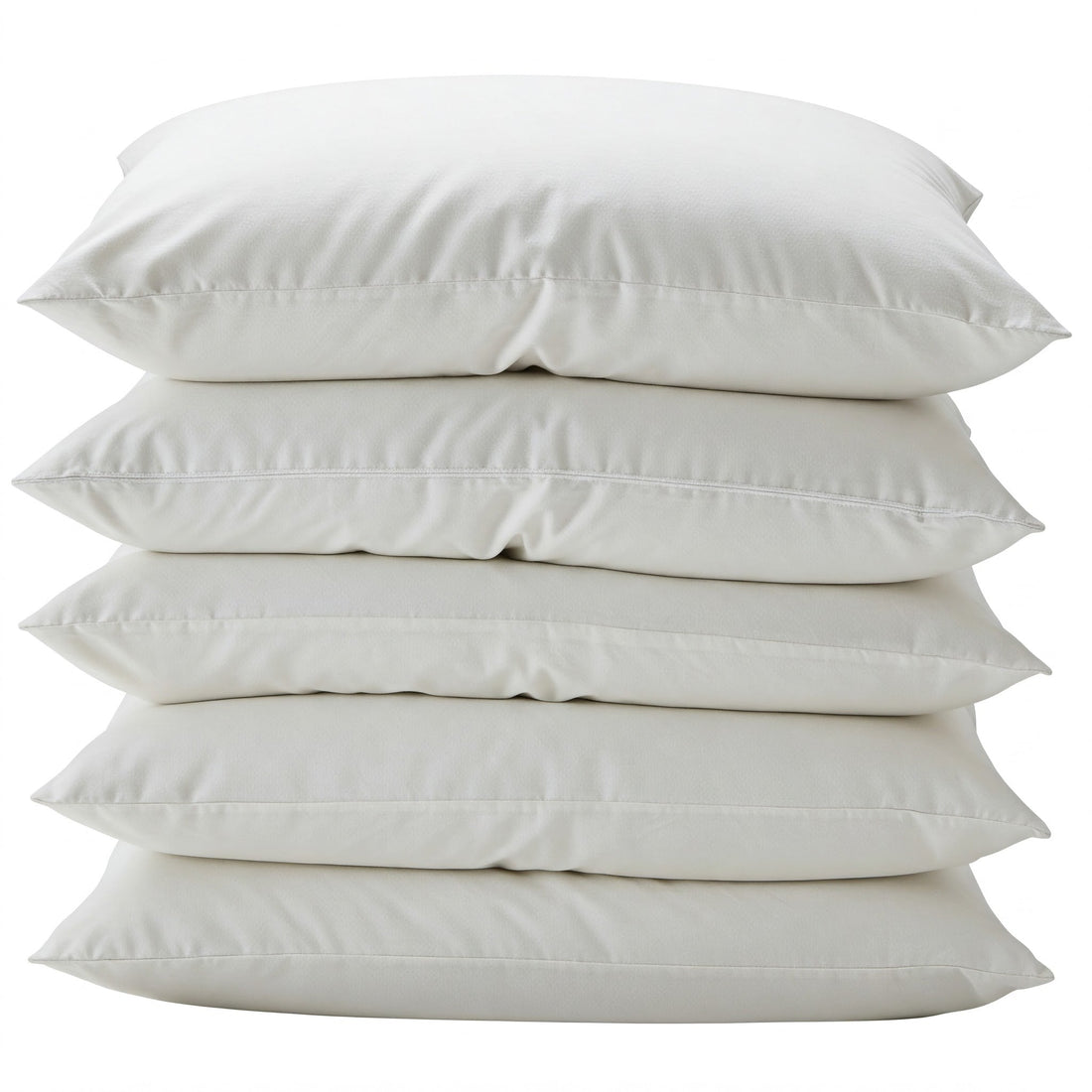 White Filled Pillow Cotton Punch